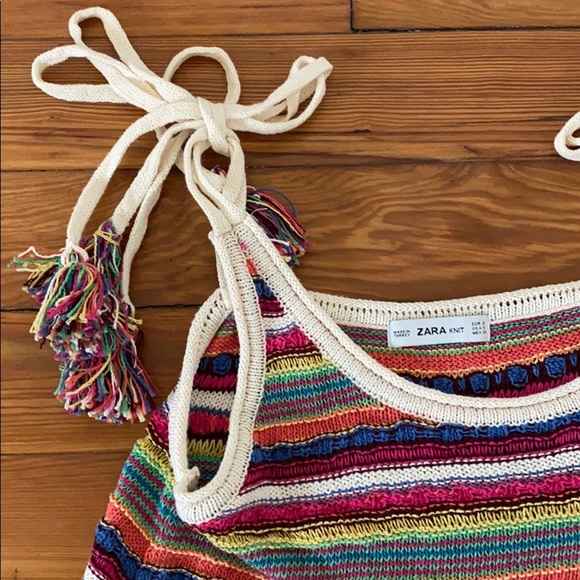 Zara Tassel Knit Two Piece Set - Picture 2 of 3